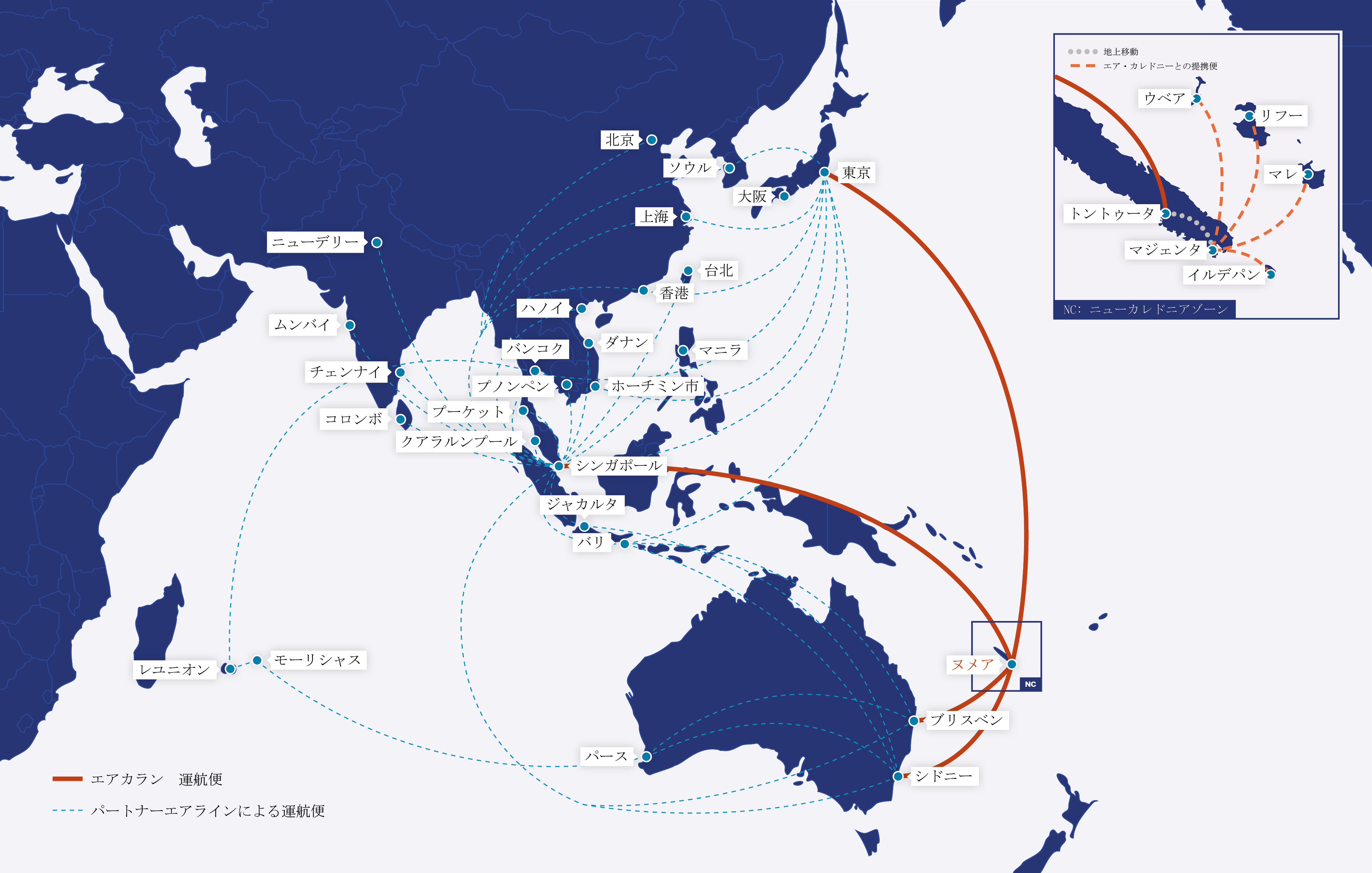 Carte Asie