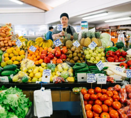 ヌメア市営市場