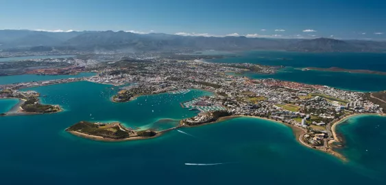 Nouméa vue du ciel Paysage Nouvelle-Calédonie