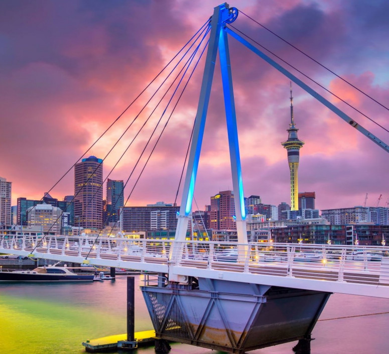 Auckland sunset Auckland sunset