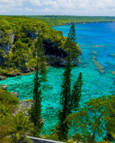 Falaises de Lifou Les falaises de Jokin de Lifou