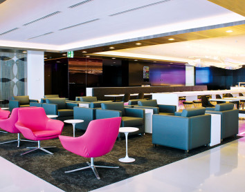 Auckland international lounge AirNZ Auckland international lounge