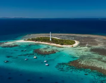 Phare Amédée vue du ciel