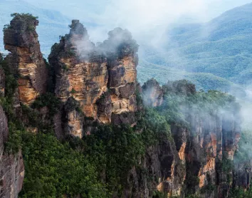 Blue Mountains Sydney Sydney Blue Mountains Vue Paysage Randonnée