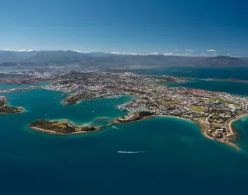 Nouméa vue du ciel Paysage Nouvelle-Calédonie