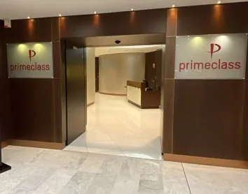 Entrée du salon Prime Class CDG Entrée du salon Prime Class